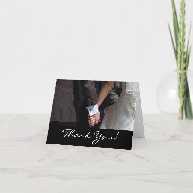 Mariage Mariage romantique Merci (Devant)