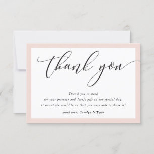 MARIAGE MERCI élégant et élégant rose noir
