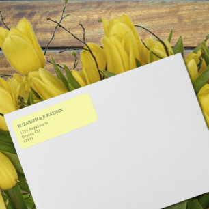 Mariage minimaliste Beurre Jaune et Sage