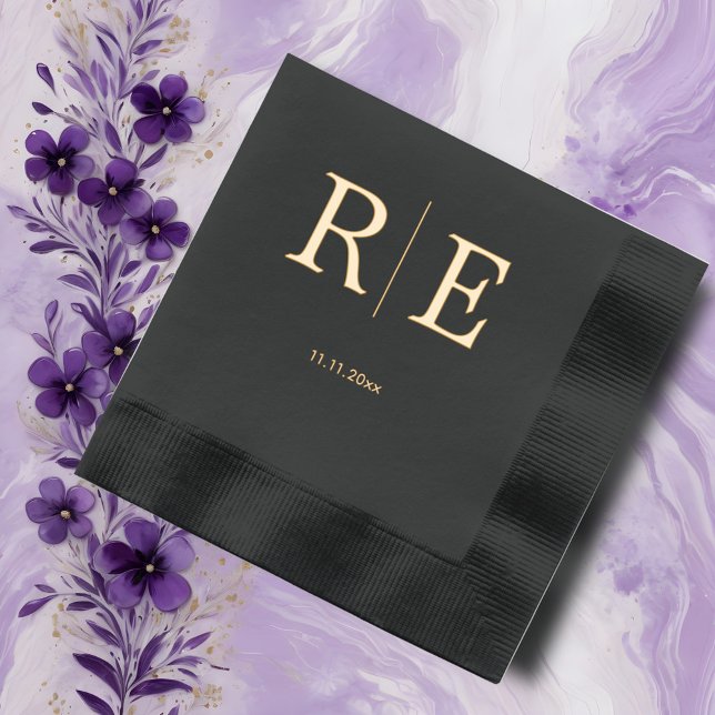 Mariage minimaliste Monogramme (Créateur téléchargé)