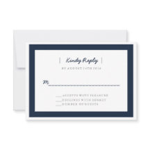 Mariage minimaliste RSVP | MARIAGE