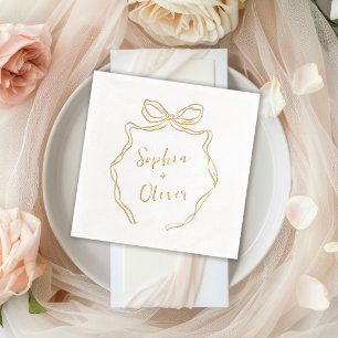Mariage moderne chic à la main tiré