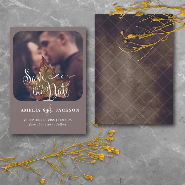 Mariage Moderne de Photo de Save the Date (Créateur téléchargé)