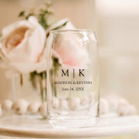 Mariage Monogramme minimaliste moderne