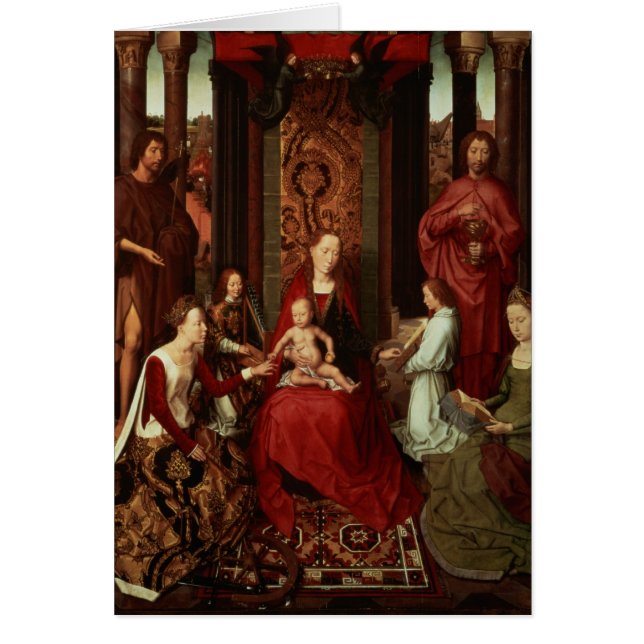Mariage mystique de St Catherine et d'autres (Devant)