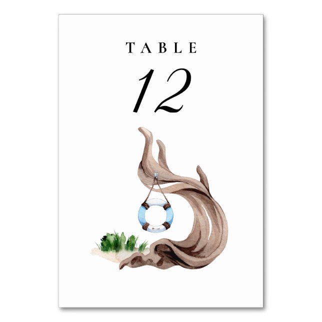 Mariage Nautique de Cercle de Vie Numéro de table (Par défaut)
