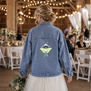 Mariage noir boho luna moth phases lunaires mystiq