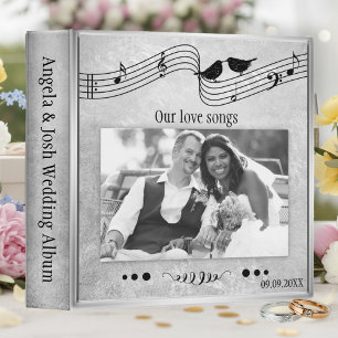 Mariage noir et blanc Photo Classeur