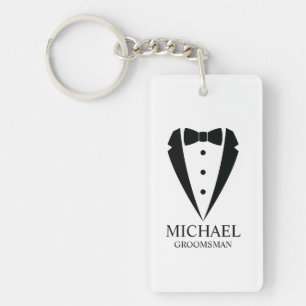 Mariage noir Tuxedo Suit Groomsmen personnalisé