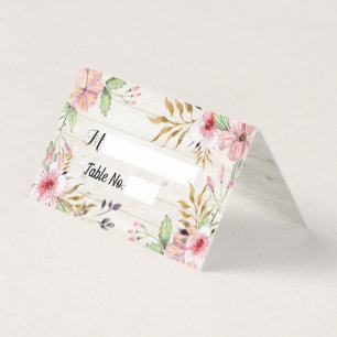 Mariage Numéro de tableau Escort Fleur rose Bois b