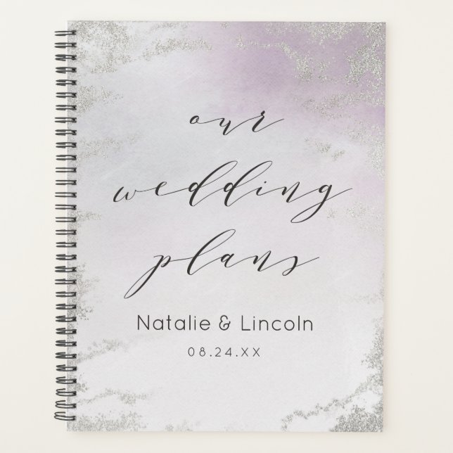 Mariage Ombre clair violet argenté (Devant)