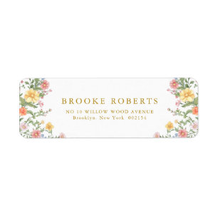 Mariage Orné de Pastel Doux Jardin de Printemps en