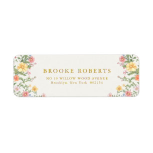 Mariage Orné de Pâtes de Printemps en Or
