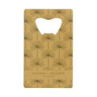 Mariage Personnalisé Jaune à feuilles de palme Bot