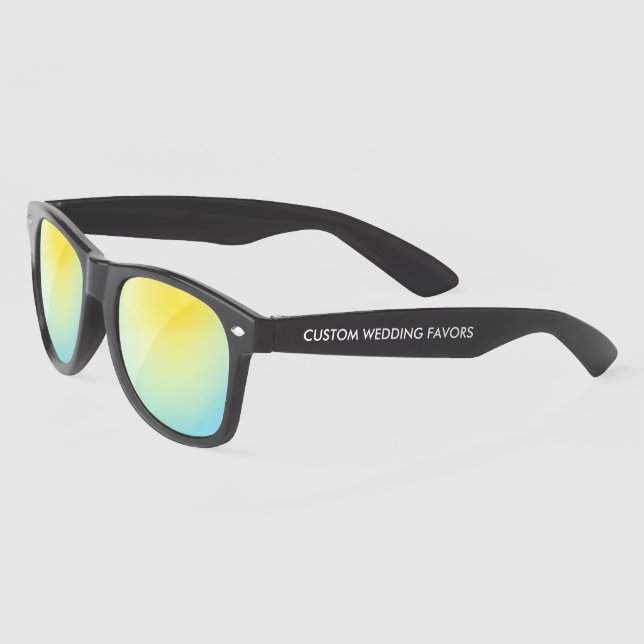Mariage Personnalisé Privilégie 100% LUNETTES UV - (Gauche)