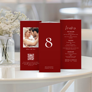 Mariage photo Bourgogne Menu Table Pas Triple