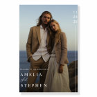 Mariage photo personnalisé minimaliste moderne Acc