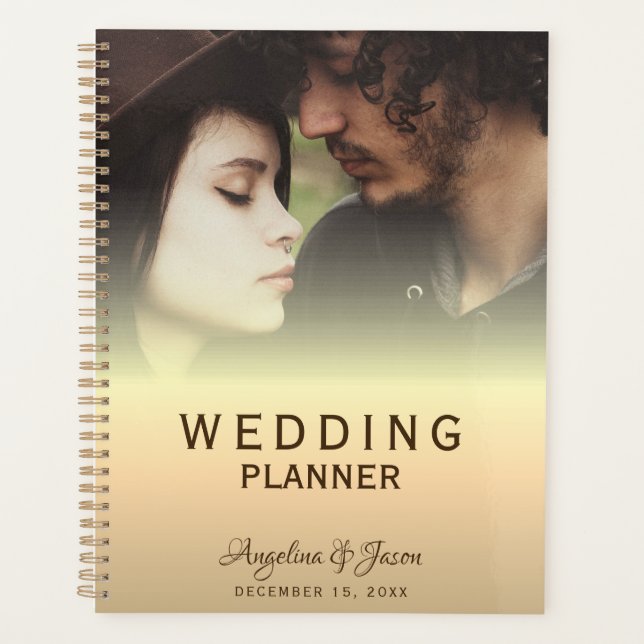 Mariage photo simple Gold (Devant)