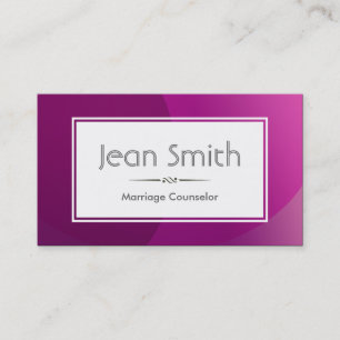 Mariage pourpre chic conseillant le carte de