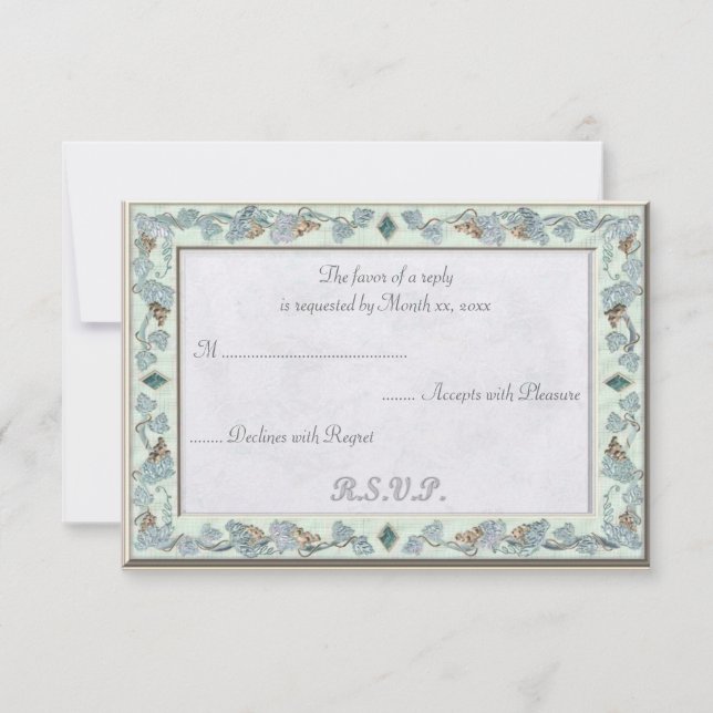 Mariage précoce RSVP (Devant)