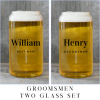 Mariage professionnel personnalisé Best Man Grooms