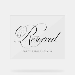 Mariage réservé à Black Flourish Script