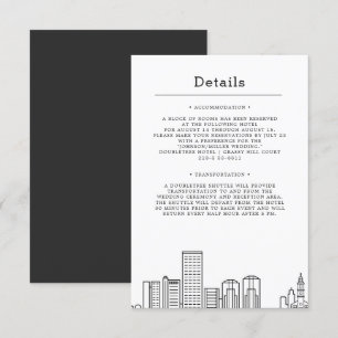 Mariage Richmond Invitation Détails