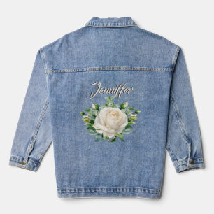 Mariage Rose Blanche Mariée Rustique Monogramme