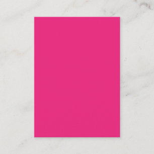 Mariage Rose Chaud   Invitation de couleur unie au