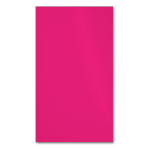 Mariage Rose Chaud   Invitation de couleur unie au