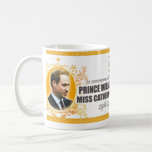 Mariage royal - prince William et tasse de