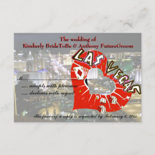 Mariage RSVP Las Vegas Valentine