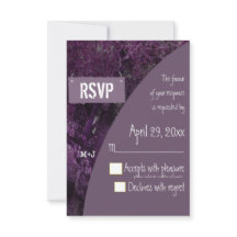 mariage RSVP vintage Oak Tree
