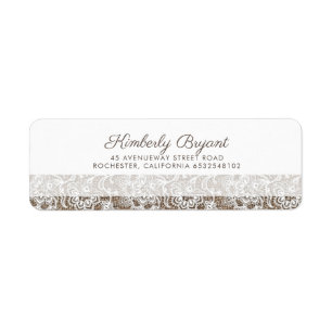 Mariage rustique Burlap et Lace