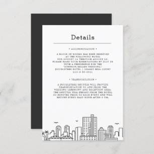 Mariage Sarasota Invitation Détails