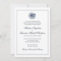 Mariage Sea Shell Beach | Invitation traditionnell