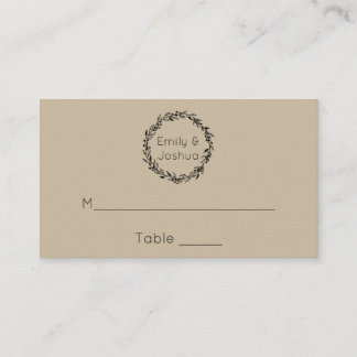 Mariage Siège Modèle simple Cartes