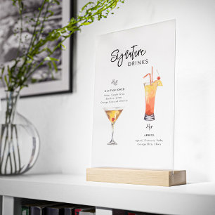Mariage Signature Boire Ses et Ses