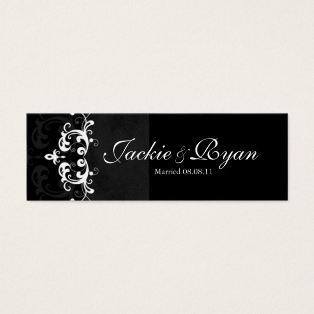 Mariage Signet de Carte de remerciements Favoriser (Devant)