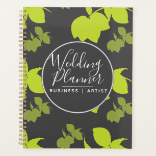 Mariage Silhouette Citron Vert Moderne