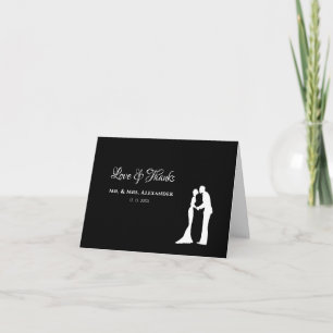 Mariage simple, Merci noir, mariée blanche