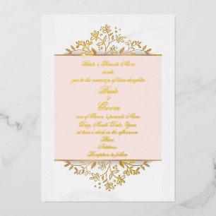 Mariage Softness Mariage Foil Invitations 