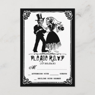 mariage squelette mort mariage rsvp