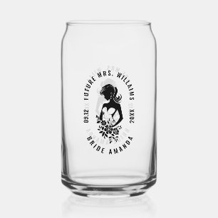 Mariage texte personnalisable avec Silhouette Fleu