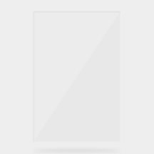 Mariage transparent blanc clair de 20 po x 30 po