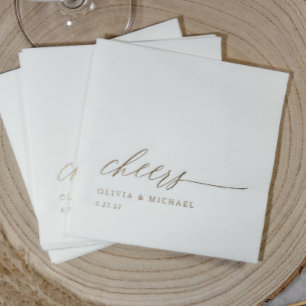 Mariage Typographie Élégante Moderne Cheers