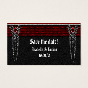 Mariage Vampire de Damask Bijoux Rouge