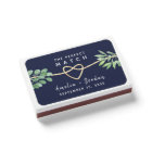 Mariage verdoyant Favor Matchboxes