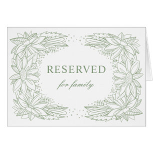 Mariage vert rustique. Signal réservé au pays