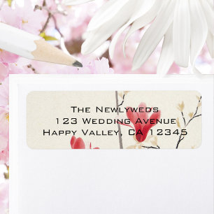 Mariage Vintage, Arbre de Magnolia Rose Japonais